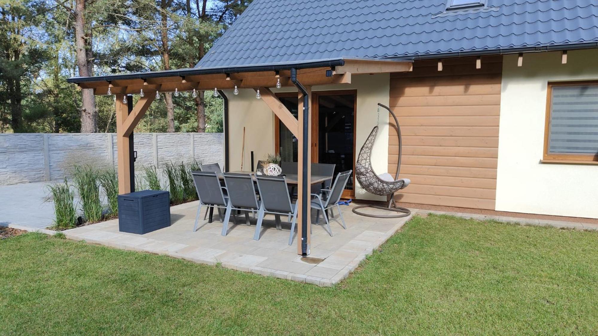 Domek Lipowy Balia-Jacuzzi Sasino Bagian luar foto
