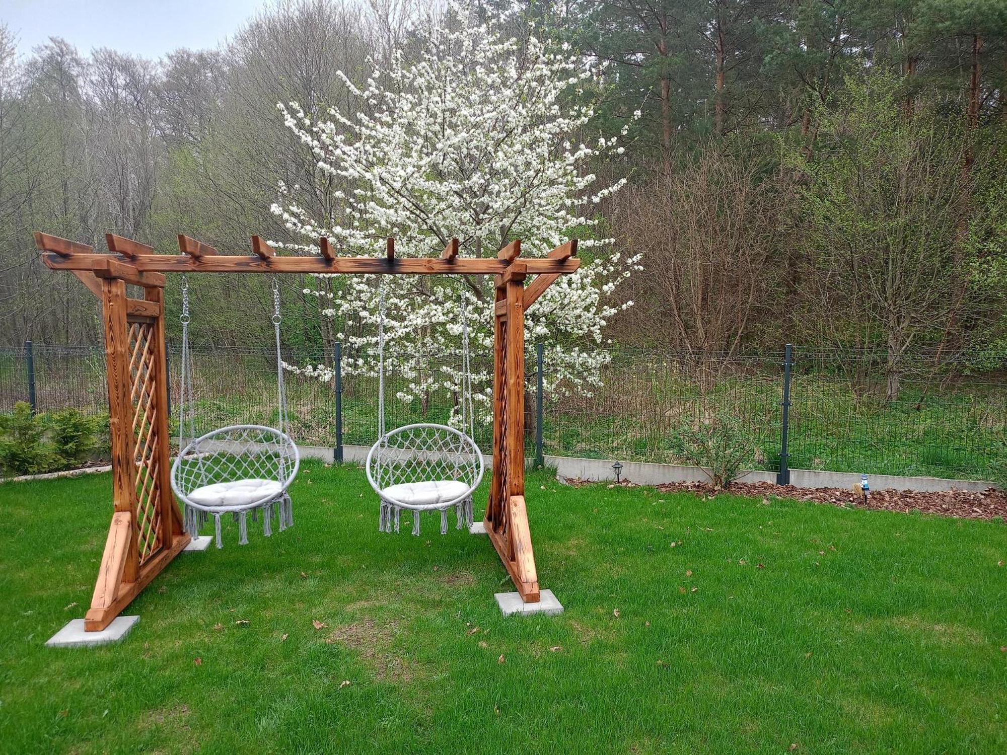 Domek Lipowy Balia-Jacuzzi Sasino Bagian luar foto